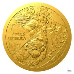 Zlatá 0,5 g investiční mince Český lev 2024 po 25 ks stand – obrázek 5