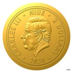 Zlatá 0,5 g investiční mince Český lev 2024 po 25 ks stand – obrázek 6