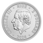 Stříbrná uncová investiční mince Český lev 2024 stand – obrázek 2