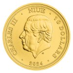 Zlatá 1/4oz investiční mince Orel 2024 stand – obrázek 2
