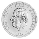Stříbrná uncová investiční mince Orel 2024 stand – obrázek 2