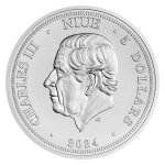 Stříbrná dvouuncová investiční mince Orel 2024 stand – obrázek 2