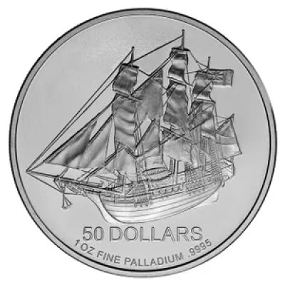 Paládiová investiční mince Cook Islands 31,1 g - obrázek 1