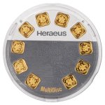 Zlatý investiční slitek Heraeus MultiDisc 10 x 1 g - další obrázek