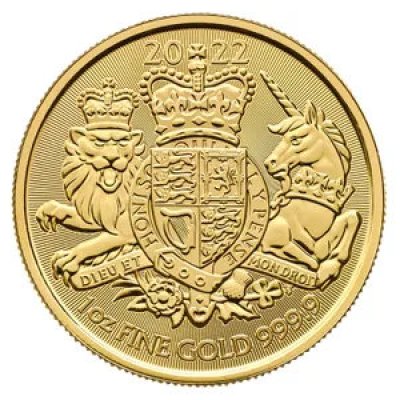 Zlatá investiční mince Royal Arms 31,1 g (1 Oz)