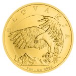 Sada dvou zlatých uncových investičních mincí Český lev a Orel 2024 stand – obrázek 4
