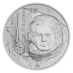 Stříbrná mince Mléčná dráha - První žena ve vesmíru proof 31,1 g (1 Oz)
