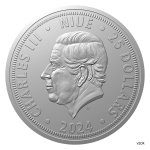 Stříbrná desetiuncová investiční mince Český lev 2024 – obrázek 2