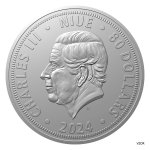 Stříbrná kilogramová investiční mince Český lev 2024 stand – obrázek 2