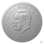Stříbrná uncová investiční mince Český lev 2024 stand číslovaný – obrázek 2