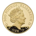 Zlatá investiční mince Royal Mint lunární série 2018 Pes 31,1 g (1 Oz) - obrázek 2