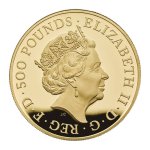 Zlatá investiční mince Royal Mint lunární série 2018 Pes 31,1 g (1 Oz) - obrázek 2