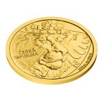 Zlatá 1/25oz investiční mince Český lev 2024 stand číslovaný – obrázek 4
