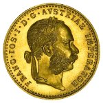 Zlatá mince 1 Dukát Münze Österreich 1915 novoražba 3,44 g - obrázek 1