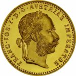 Zlatá mince 1 Dukát Münze Österreich 1915 novoražba 3,44 g - nová
