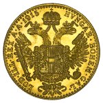 Zlatá investiční mince 1 Dukát Münze Österreich 1915 novoražba 3,44 g - 20 ks Originální balení