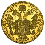 Zlatá mince 1 Dukát Rakousko NR - obrázek 2
