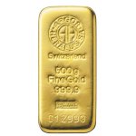 Zlatý slitek 500 g různí výrobci