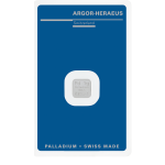 Paládiový investiční slitek Argor-Heraeus 1 g