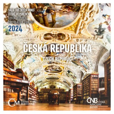Sada oběžných mincí 2024 Česká republika stand – obrázek 1