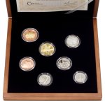 Sada oběžných mincí 2024 proof - dřevěná etue – obrázek 2