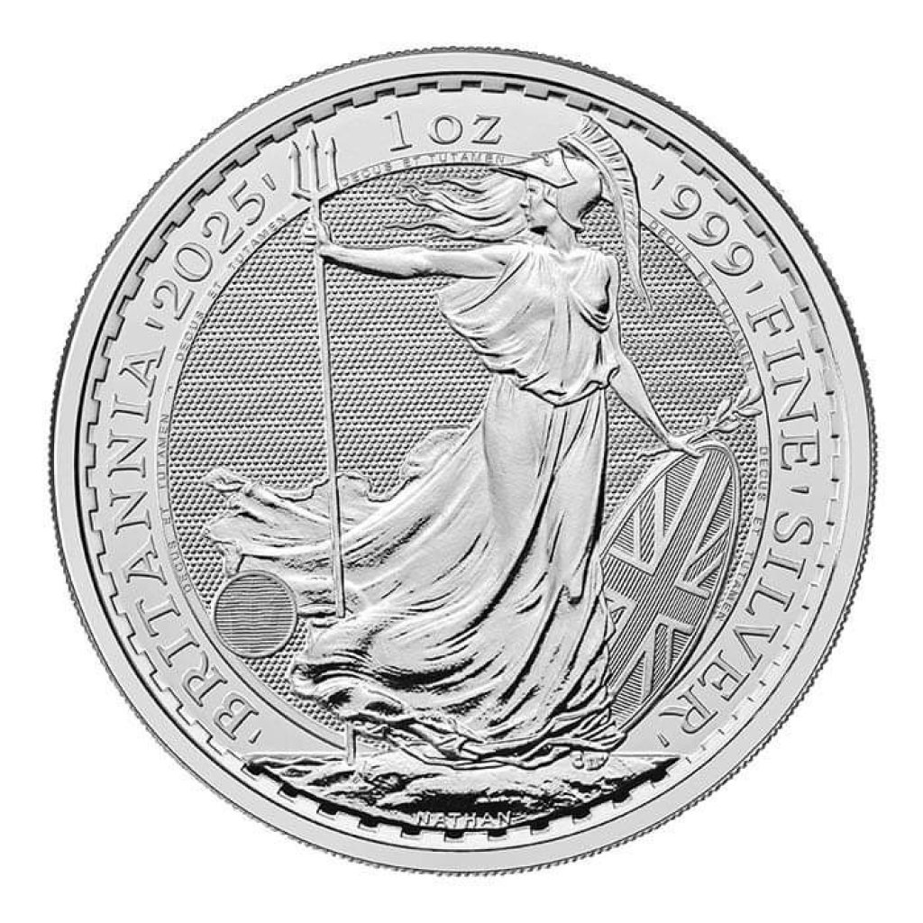 Stříbrná mince 1 Oz Britannia 2025 – obrázek 1