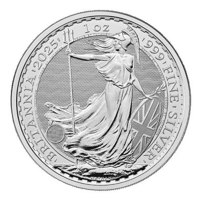 Stříbrná mince 1 Oz Britannia 2025 – obrázek 1