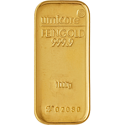 Zlatý slitek 1000 g Umicore