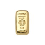 Zlatý slitek 100 g Heraeus odlévaný - obrázek