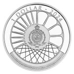 Stříbrná mince Na kolech - Elektrická lokomotiva S 699.001 proof – obrázek 2