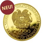 Zlatá mince 1/2 Oz Archa Noemova 2025 – obrázek 1