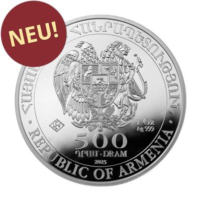 Stříbrná mince 1 Oz Archa Noemova 2025 – obrázek 1