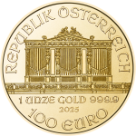 Zlatá mince 1 Oz Philharmoniker 2025 - obrázek 2