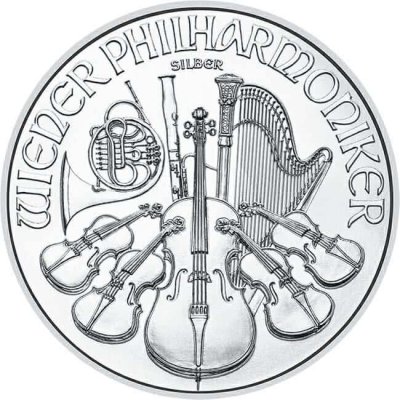 Stříbrná mince 1 Oz Philharmoniker 2025 – obrázek 1