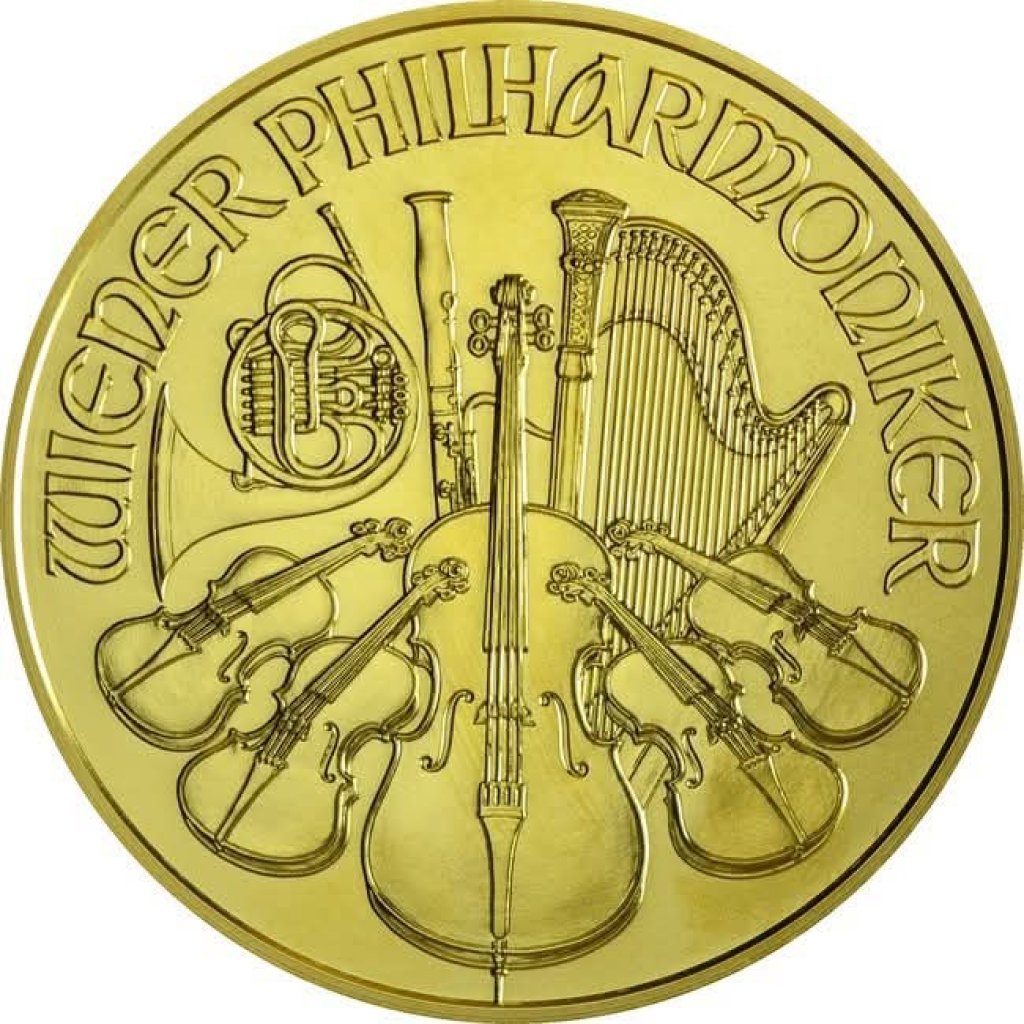 Zlatá mince 20 Oz Philharmoniker – obrázek 1