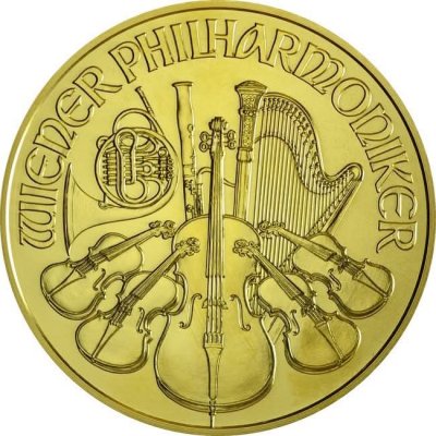 Zlatá mince 20 Oz Philharmoniker – obrázek 1