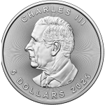 Stříbrná mince 1 Oz Maple Leaf 2025 - obrázek 2