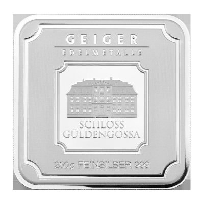 Stříbrný investiční slitek GEIGER Originál 250 g - obrázek 1