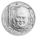 Stříbrná mince Mléčná dráha - První Čechoslovák ve vesmíru proof