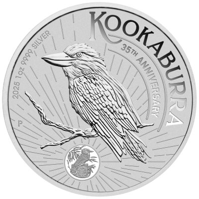 Stříbrná mince 1 Oz Kookaburra 2025 - obrázek 1