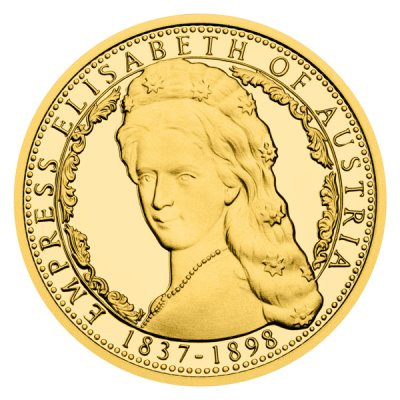 Zlatý dukát SR 2025 - Sissi, krásná císařovna proof
