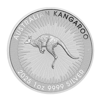 Stříbrná mince 1 Oz Kangaroo 2025 - obrázek 1