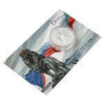 Stříbrná 2oz investiční mince Český lev 2025 stand číslováno – obrázek 6