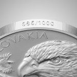 Stříbrná 1oz investiční mince Orel 2025 stand číslovaný – obrázek 4