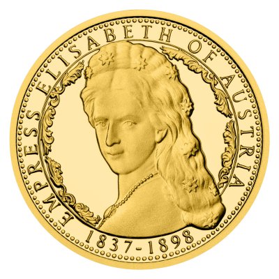Zlatý dukát SR 2025 - Sissi, krásná císařovna proof – obrázek 1