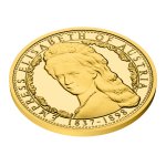 Zlatý dukát SR 2025 - Sissi, krásná císařovna proof – obrázek 3