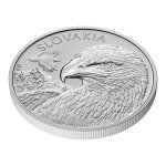 Stříbrná 1oz investiční mince Orel 2025 stand – obrázek 2