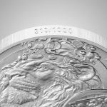 Stříbrná 1oz investiční mince Český lev 2025 stand číslováno – obrázek 4