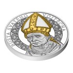 Sada dvou stříbrných mincí Svatovítský poklad - Relikvie sv. Vojtěcha selekt. pokov Au proof – obrázek 5