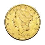 Zlatá mince 20 USD Double Eagle Liberty Head – obrázek 1